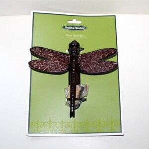 Smith & Hawken Dragonfly Door Knocker oiled bronze finish metal